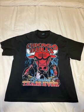 Chicago Bulls Vintage Remake T Shirt Size XL